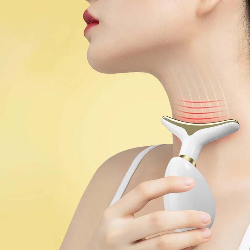 Vibration Face & Neck Lifting Massager | Slimming, Firming & Anti-Aging Device