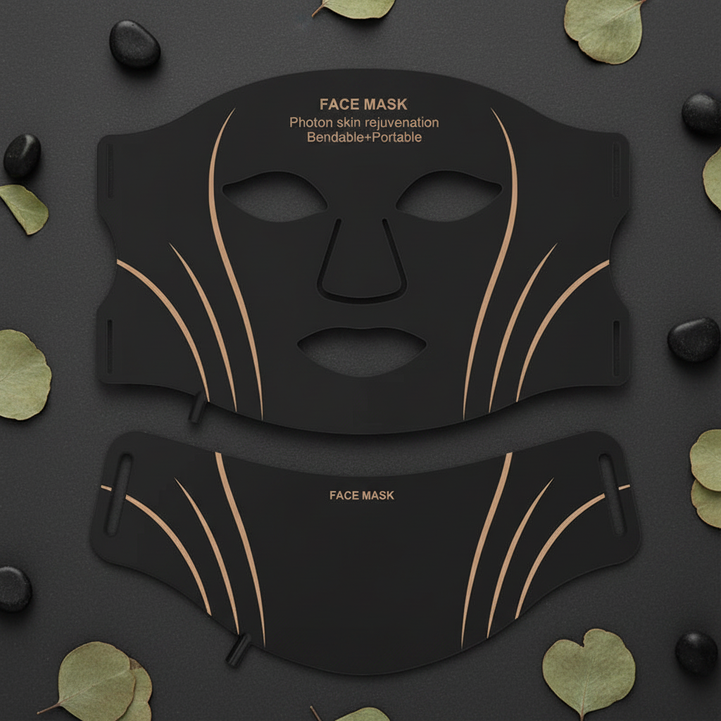 7-Color LED Face & Neck Mask | Wireless Red Light Therapy for Anti-Aging & Skin Rejuvenation