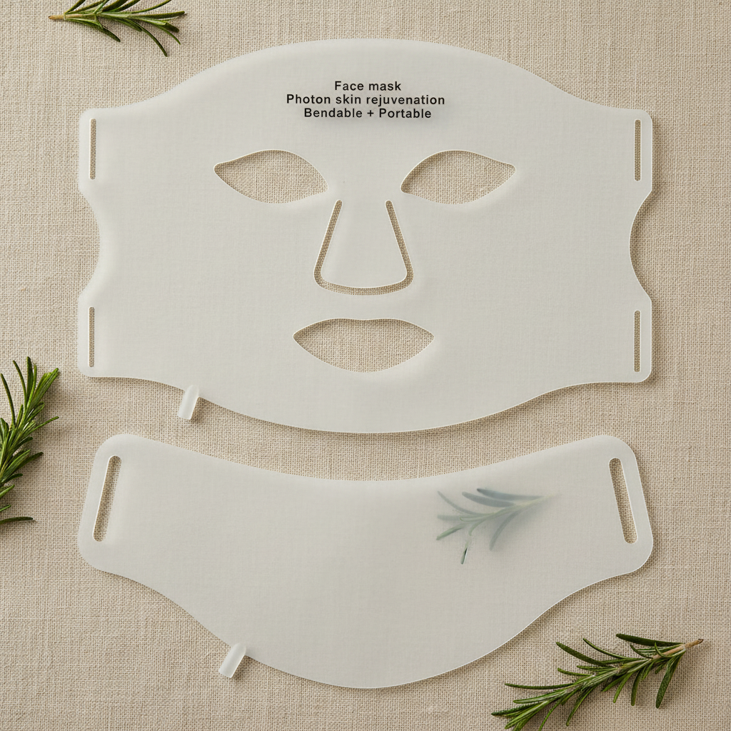 7-Color LED Face & Neck Mask | Wireless Red Light Therapy for Anti-Aging & Skin Rejuvenation