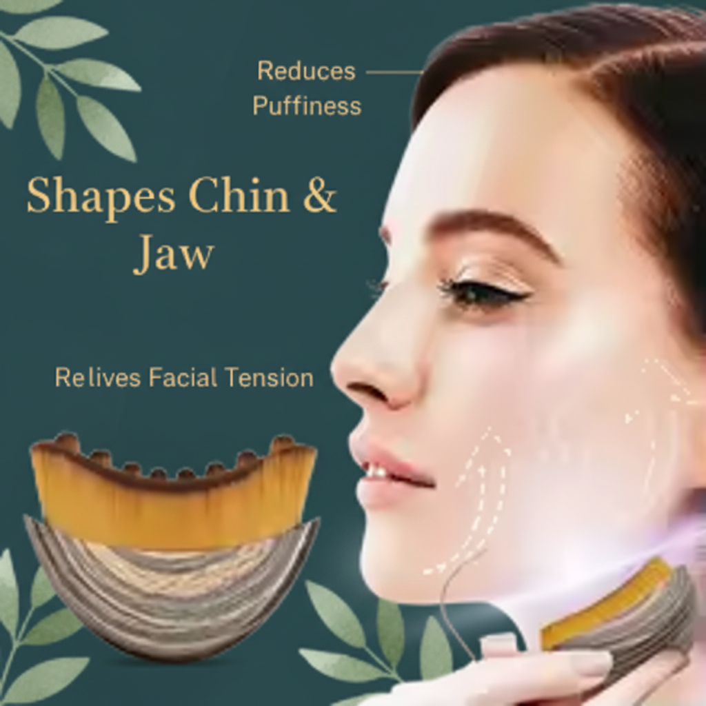 SculptSilk facial brush shapes chin jaw and reduces puffiness