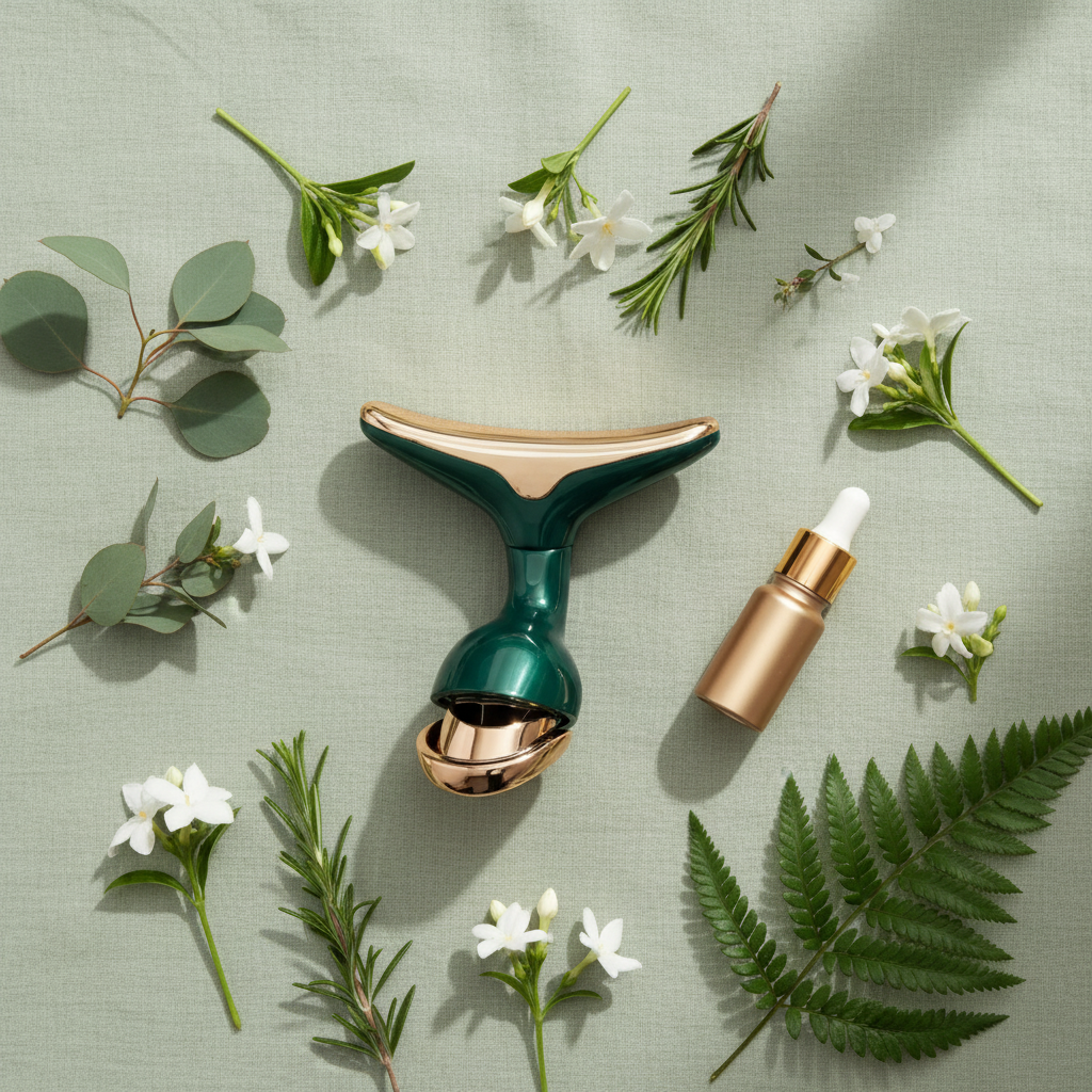 Dolphin Tail Lifting Device - Lifestyle Flat Lay