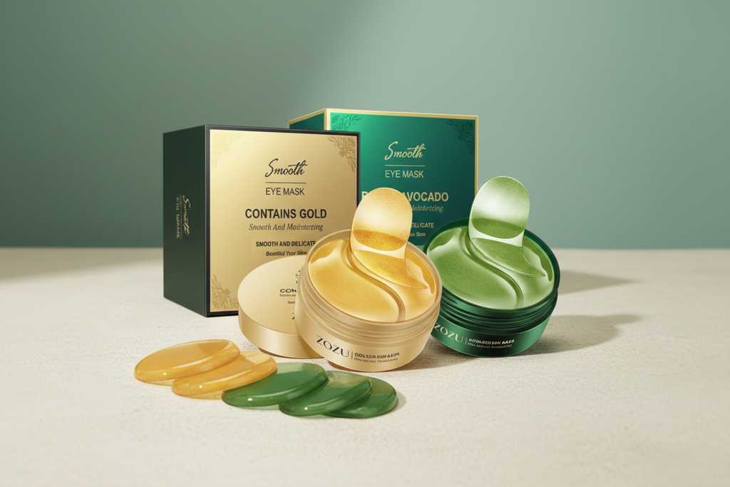 Wilde & Pure Golden Radiance Collagen Eye Masks both variants